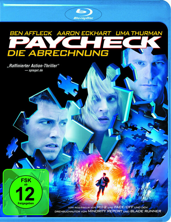 Paycheck - Die Abrechnung Film | XJUGGLER Blu-ray Shop