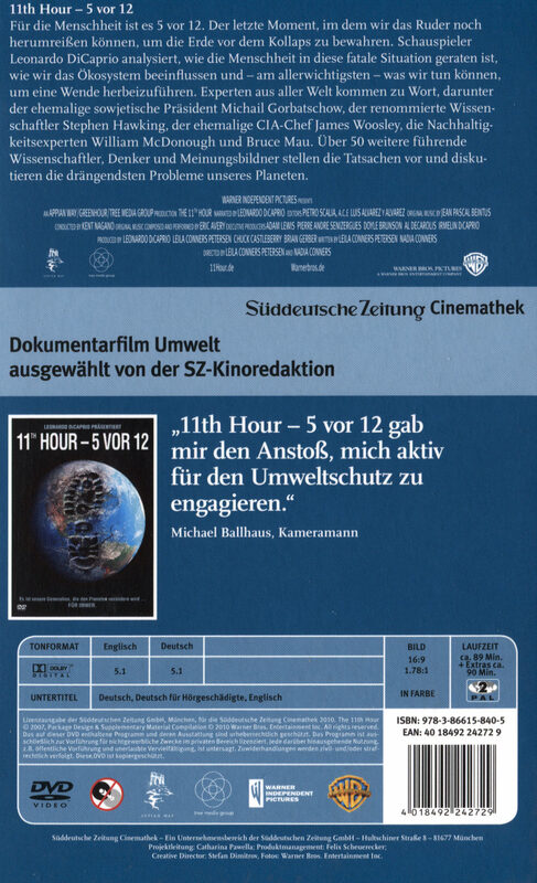 11th Hour – 5 Vor 12