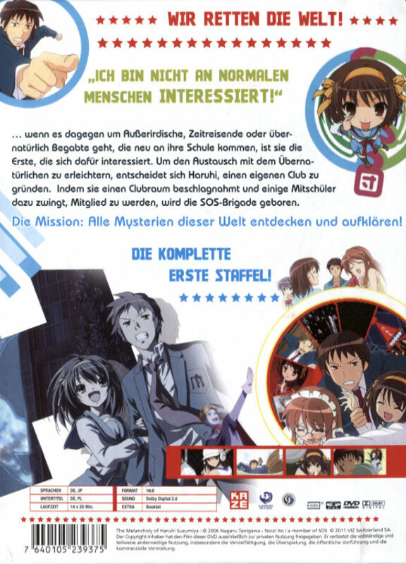 Die Melancholie Der Haruhi Suzumiya Die Melancholie Der Haruhi Suzumiya
