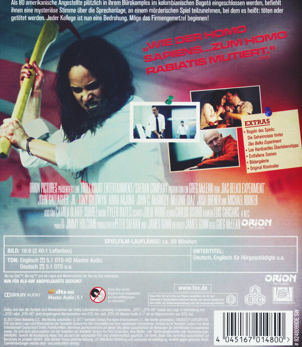 Das Belko Experiment 2 Das Belko Experiment 2