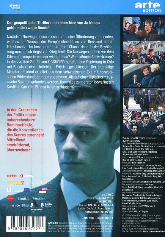 Occupied Staffel 3 Occupied Staffel 3